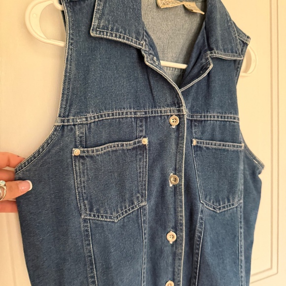 Denim Vest Laura Gayle Medium - Picture 5 of 5